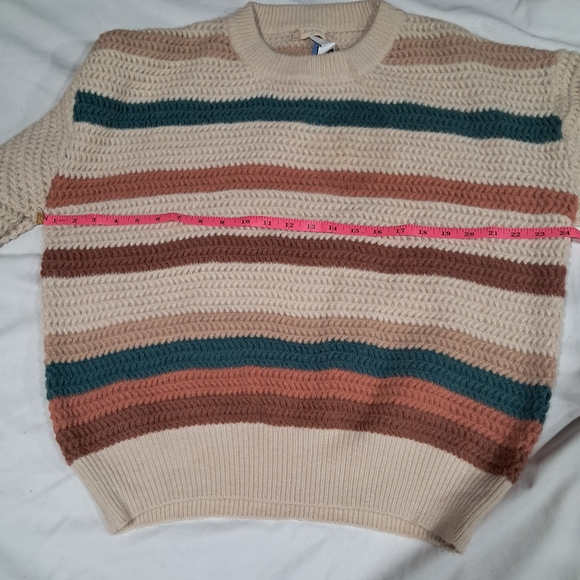 Altar'd State Multicolor Striped Sweater - Picture 6 of 14